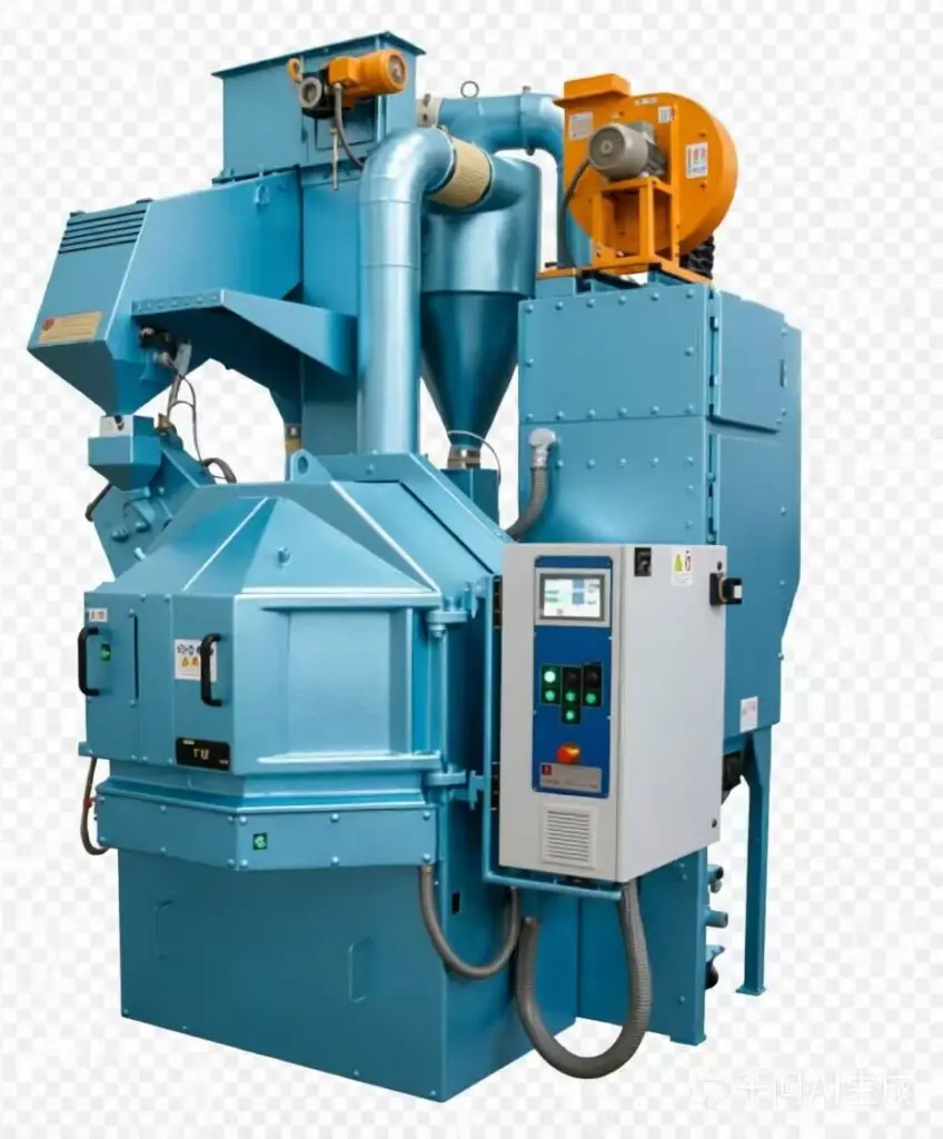 Rotary Table Shot Peening and Blasting Machine