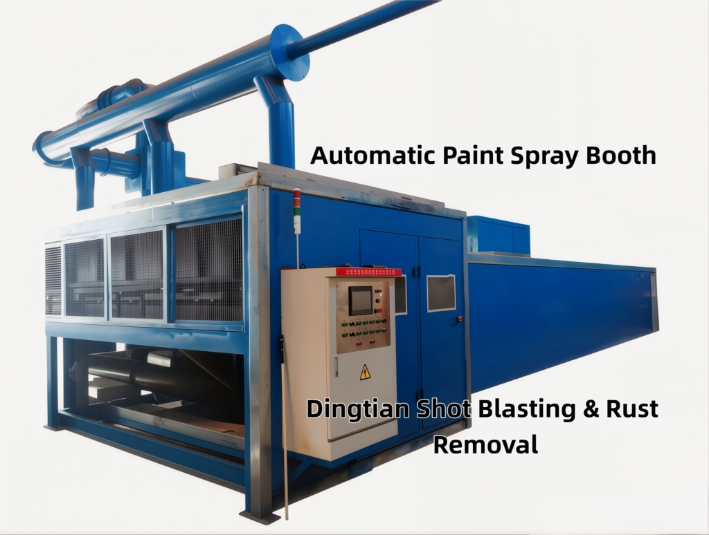 Q69 Series Shot Blasting Pretreatment Line for Shipbuilding Steel Plates gallery image 3