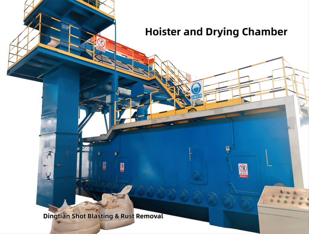 Q69 Series Shot Blasting Pretreatment Line for Shipbuilding Steel Plates gallery image 4