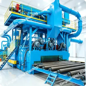 Q69 Series Shot Blasting Pretreatment Line for Shipbuilding Steel Plates