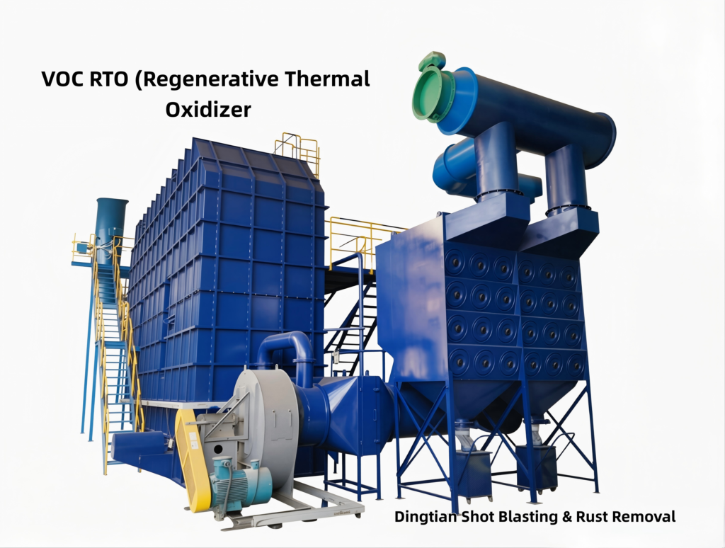 Q69 Series Shot Blasting Pretreatment Line for Shipbuilding Steel Plates gallery image 11
