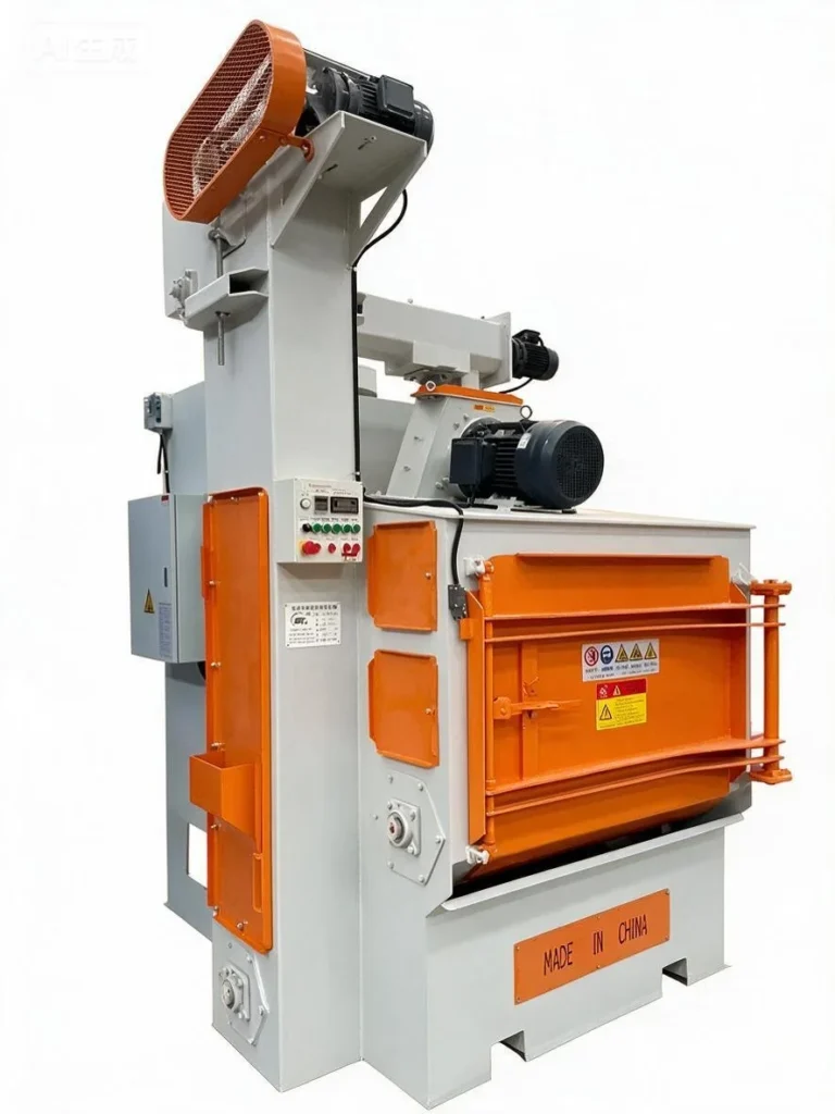 Q32 Series Rubber Crawler Tumble Blast Machine | Surface Treatment Equipment gallery image 1