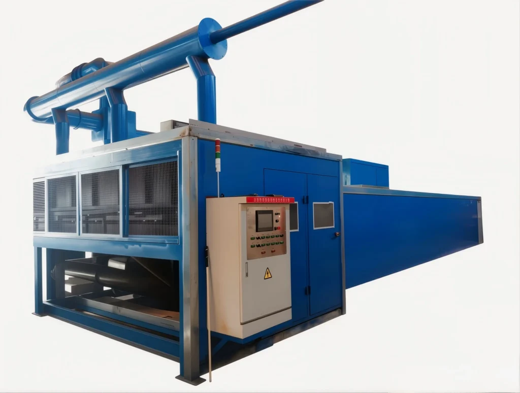 Q69 Steel Plate & Section Steel Pretreatment Line | Roller Conveyor Shot Blasting & Painting System gallery image 11