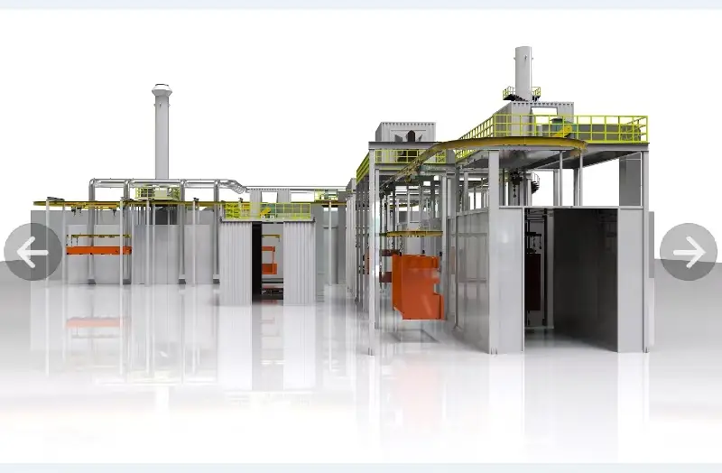 Industrial Painting & Coating Line | Integrated Surface Finishing System gallery image 1