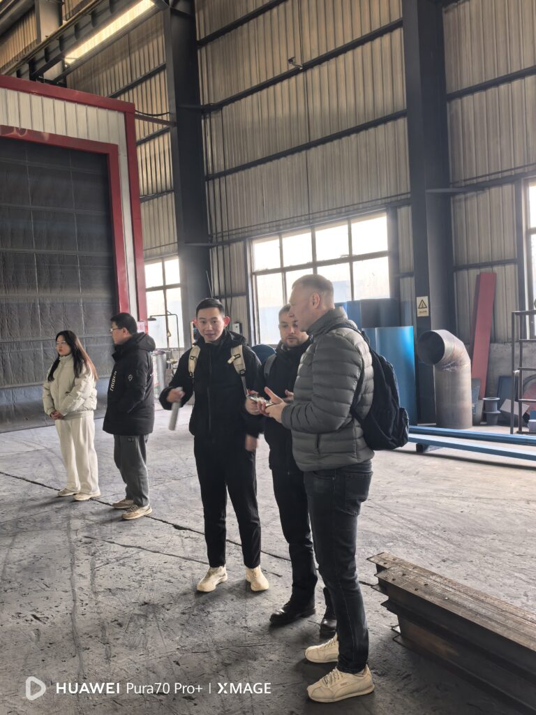 Workshop tour and technical exchange