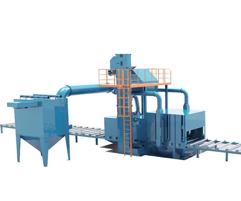 Q69 Series Steel Plate and Section Shot Blasting Machine