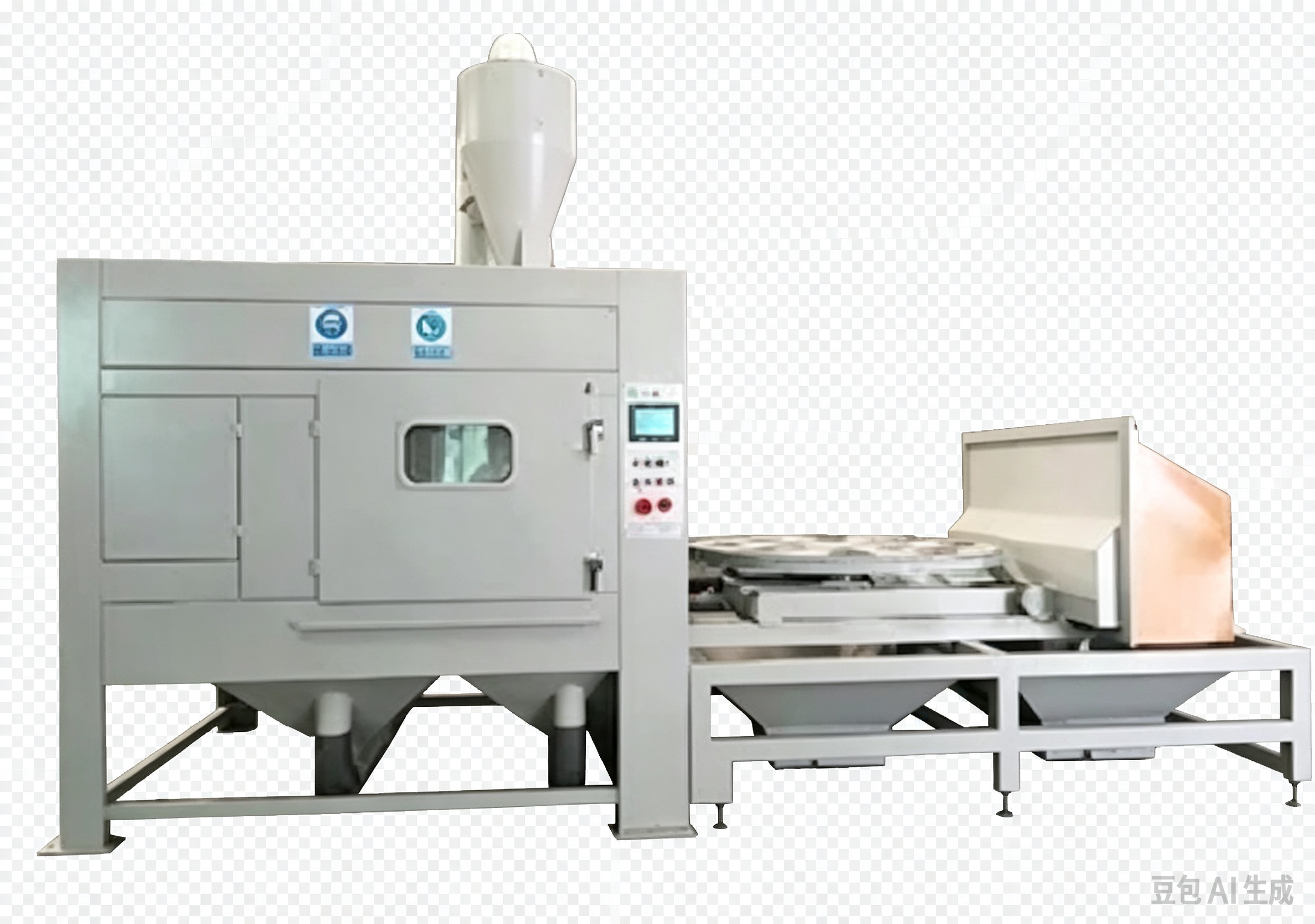 CNC automated blasting machine